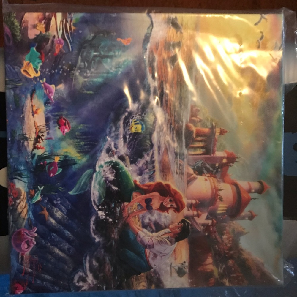 New authentic Thomas Kincade Disney Little Mermaid